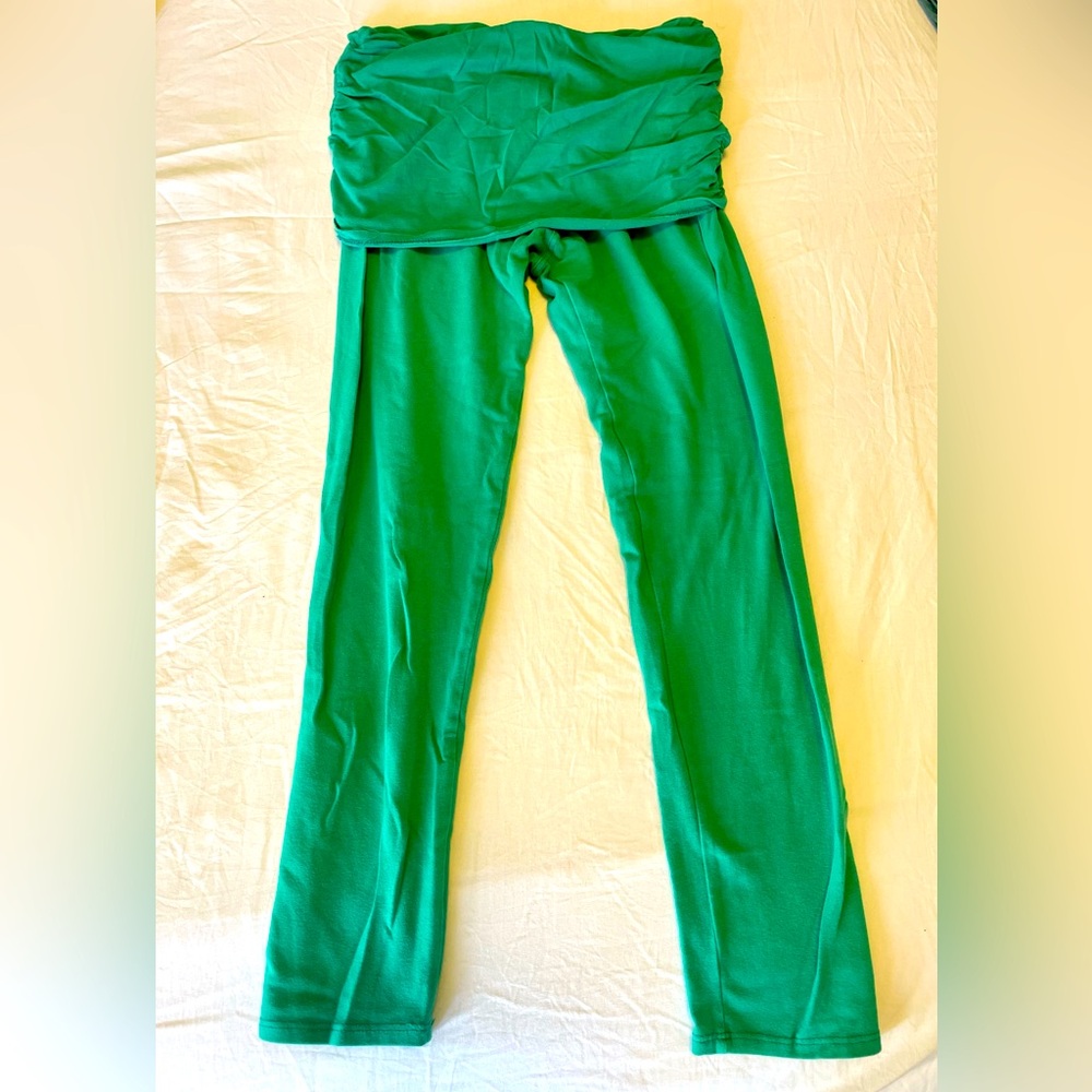 Hard Tail Forever Green Leggings